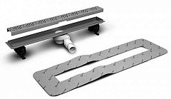 Душевой лоток Radaway 5L095A/5R095R 950 с дизайн-решеткой под плитку 8-12 мм