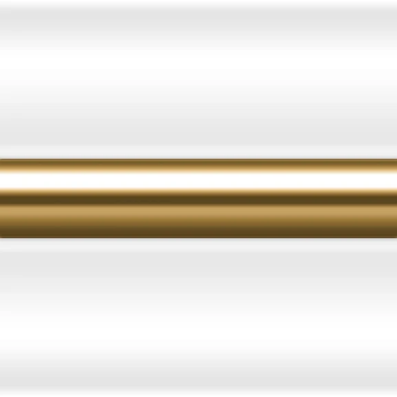 Декоративный молдинг Роза на боковую панель золото