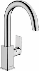 Смеситель Hansgrohe Vernis Shape 71564000 для раковины с донным клапаном хром