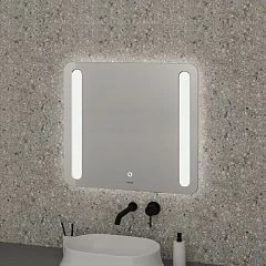 Зеркало Grossman Lara 80*80 Led с сенсорным выключателем и гравировкой