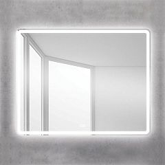 Зеркало BelBagno SPC-MAR-1000-800-LED-TCH-WARM 100*80 с Led-подсветкой сенсорный выключатель подогрев