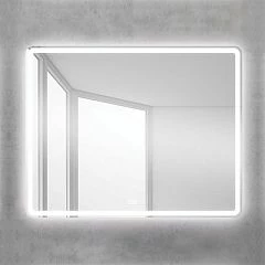 Зеркало BelBagno SPC-MAR-1000-800-LED-TCH-WARM 100*80 с Led-подсветкой сенсорный выключатель подогрев