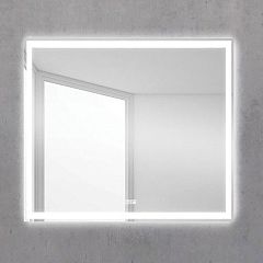 Зеркало BelBagno SPC-GRT-900-800-LED-TCH-WARM 90*80 с Led-подсветкой сенсорный выключатель подогрев