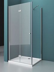 Душевой уголок BelBagno ALBANO-ASH-1-90/80-C-Cr 90*80*195 L/R без поддона