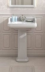 Раковина Kerama Marazzi Pompei 80*50 с пьедесталом Раковина Kerama Marazzi Pompei 80*50 с пьедесталом