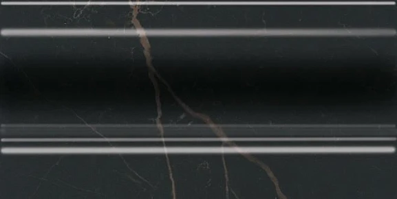 Плинтус Kerama Marazzi Алькала FMD017 10*20 черный глянцевый