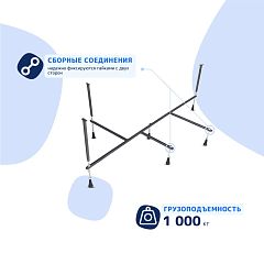 Каркас для ванны Aquanet Мадрид 150х95 L/R (приобретается в комплекте с ванной)