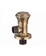 Вентиль Bronze DE Luxe 1/2" для подвода воды Вентиль Bronze DE Luxe 1/2" для подвода воды