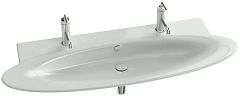 Раковина Jacob Delafon Presqu'ile 130*50 двойная Раковина Jacob Delafon Presqu'ile 130*50 двойная