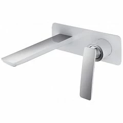 Смеситель Timo Helmi 4071/00-16SM для раковины скрытый монтаж chrome white