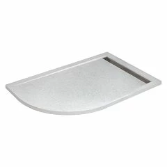 Душевой поддон Cezares TRAY-AS-RH 100*80*3 белый матовый R