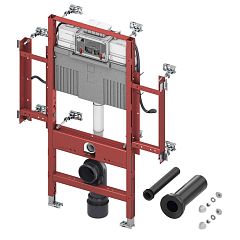 Система инсталляции для унитазов Tece Profil с бачком Uni 2.0 для людей с ограниченными возможностями