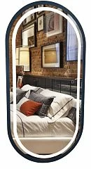 Зеркало Silver Mirrors Виола-лофт 50*100 с Led-подсветкой сенсорный выключатель