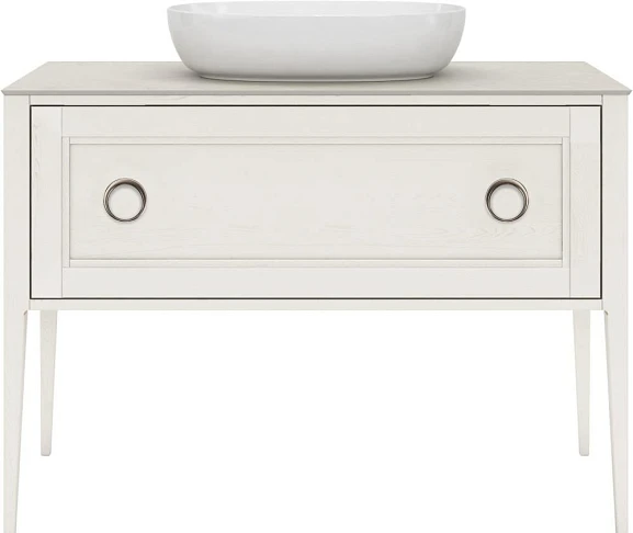 Тумба Kerama Marazzi Plaza Classic Neo 120 белая, 2 ящика