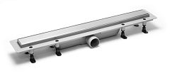 Душевой лоток PlastBrno Design 4 L=850 mm 2in1 с основой под плитку и дизайн-решетку Душевой лоток PlastBrno Design 4 L=850 mm 2in1 с основой под плитку и дизайн-решетку