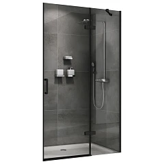 Душевая дверь в нишу ABBER Zart AG08120B 120*209 L/R с поддоном 120*80*14 Душевая дверь в нишу ABBER Zart AG08120B 120*209 L/R с поддоном 120*80*14