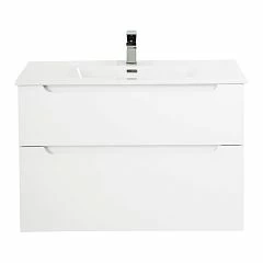 Тумба с раковиной BelBagno Etna-H60 100 Bianco Lucido