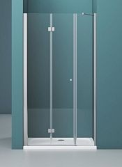 Душевая дверь в нишу BelBagno ALBANO-BS-13-40+80-C-Cr 120*195 L/R без поддона