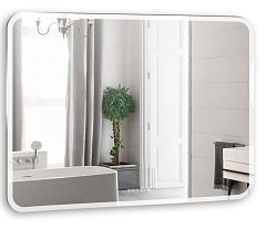 Зеркало Silver Mirrors Стив-3 120*80 с Led-подсветкой сенсорный выключатель и часы