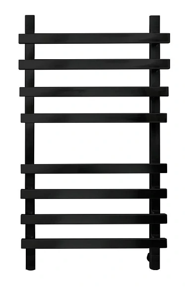 Водяной полотенцесушитель Indigo Askel 50*80 черный муар