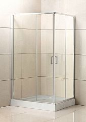 Душевой уголок BelBagno UNO-195-AH-2-120/80-C-Cr 120*80*210 L/R (с поддоном TRAY-BB-AH 120*80*15 L)