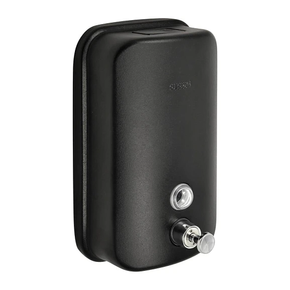 Дозатор Puff 8615Bl черный 1000 ml антивандальный