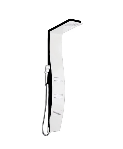 Душевая панель Ceruttispa Arno WB CT9655 белый с черным