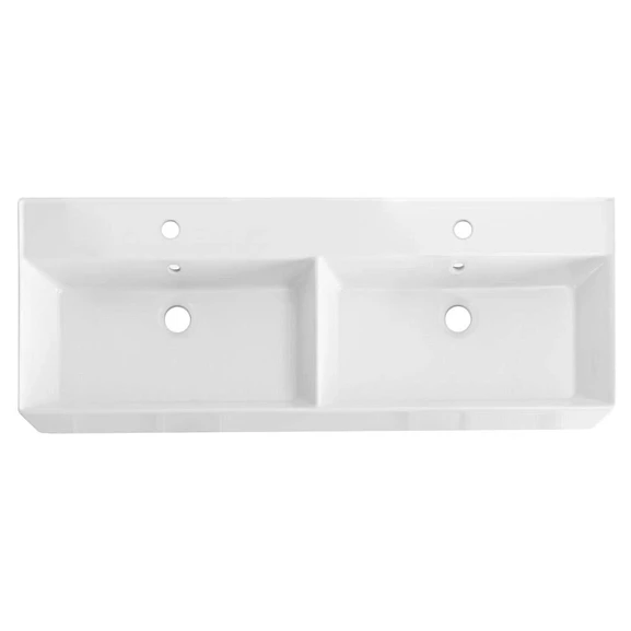 Мебельная раковина Cezares Molveno 46 CZR-MIL-120-2-LVB 121,4*46,6 двойная (приобретается в комплекте с тумбой)