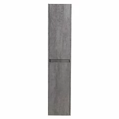 Пенал BelBagno Kraft 33 с двумя дверцами Cemento Grigio L