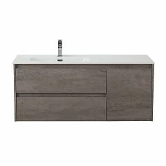 Тумба с раковиной BelBagno Kraft 120 Cemento Grigio L