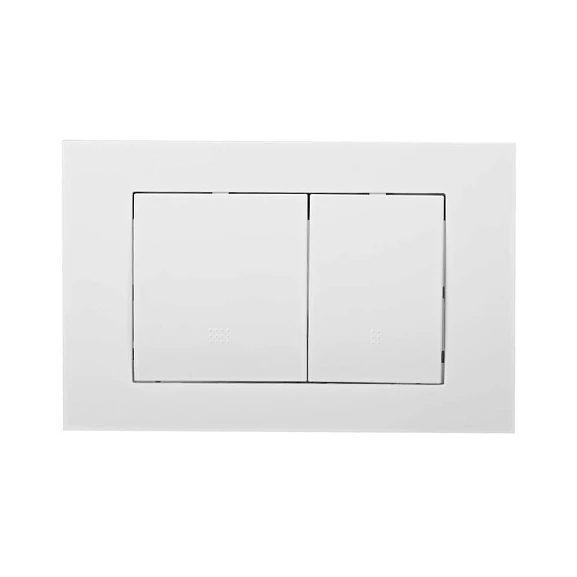 Клавиша смыва Olive’s Porto PR412W белая матовая