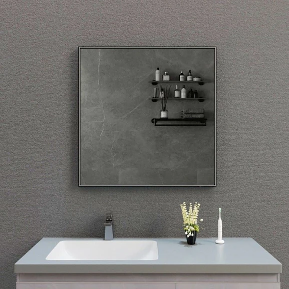 Зеркало Esbano ES-3803 TDB 80*80 с подсветкой и подогревом