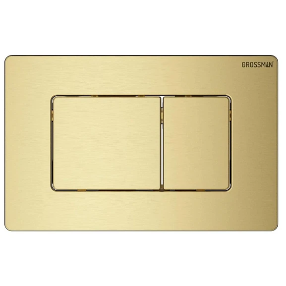 Клавиша смыва Grossman Classic 700.K31.04.32M.32M брашированное золото