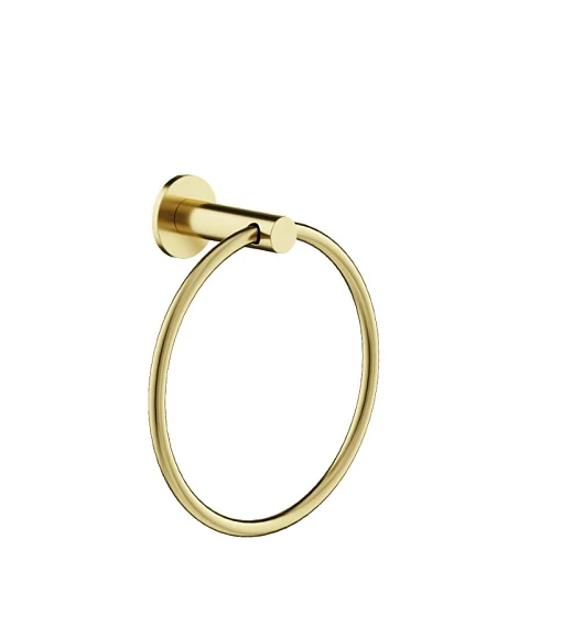 Полотенцедержатель Sancos Base SC9029BG кольцо брашированное золото