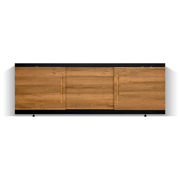 Фронтальная панель Alavann Alt Black 150 раздвижная (купе) дуб