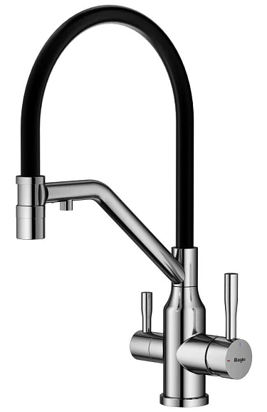 Смеситель для кухни Raglo с подключением фильтра питьевой воды сатин