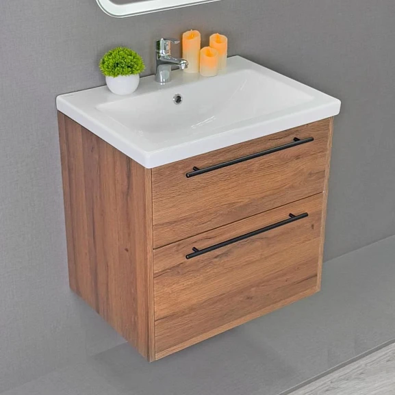 Тумба под раковину Alavann Rondo 60 дуб