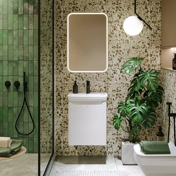 Комплект мебели Alavann Lana 50 белый глянец