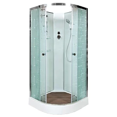 Душевая кабина AvaCan EM1510N 100х100х210 без крыши