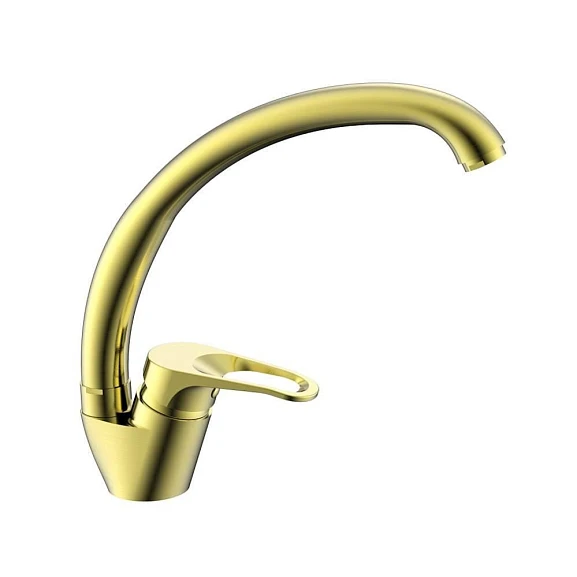 Смеситель Splenka S202.41.03 для кухни золотой сатин