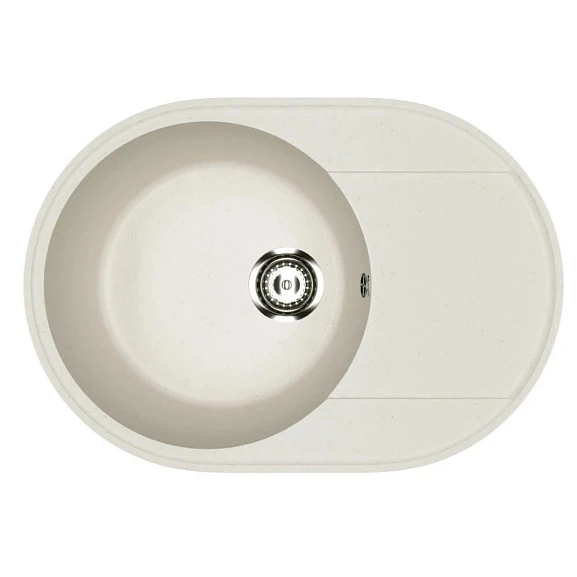 Кухонная мойка Uperwood ECON UPD-107 61х47 белая матовая