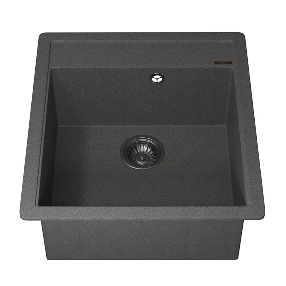 Кухонная мойка Uperwood Quartz UPD-07 46х51 серая матовая