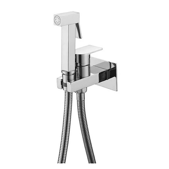 Гигиенический душ со смесителем Splenka S95.52 скрытый монтаж хром