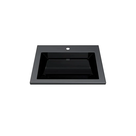 Мебельная раковина Uperwood Infinity 60 черная (приобретается в комплекте с тумбой)