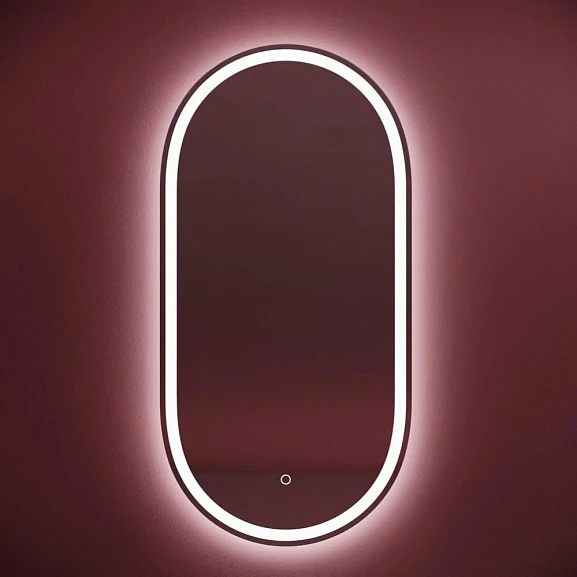 Зеркало Sancos Oval 45*90 с фронтальной подсветкой