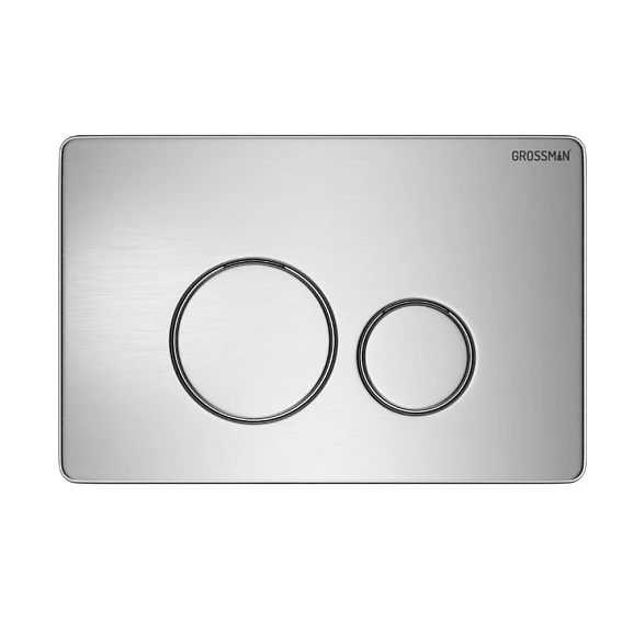 Клавиша смыва Grossman Style 700.K31.05.12M.12M сатин
