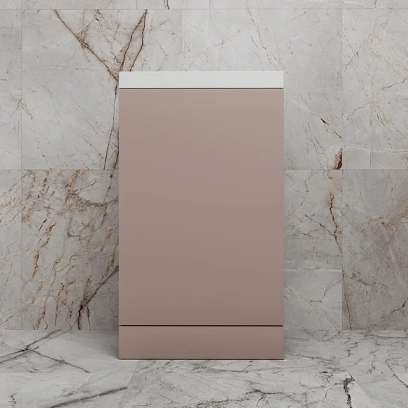 Тумба с раковиной Style Line Моно 50 L/R санд пудровый