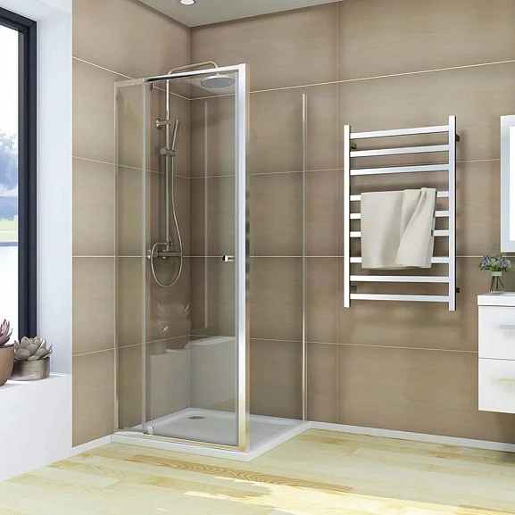 Душевой уголок Veconi RV-026 100*80*195 L/R хром