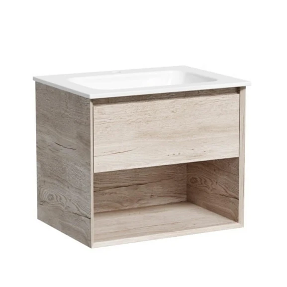 Тумба под раковину Sancos Marmi 1.0 60 дуб галифакс натуральный