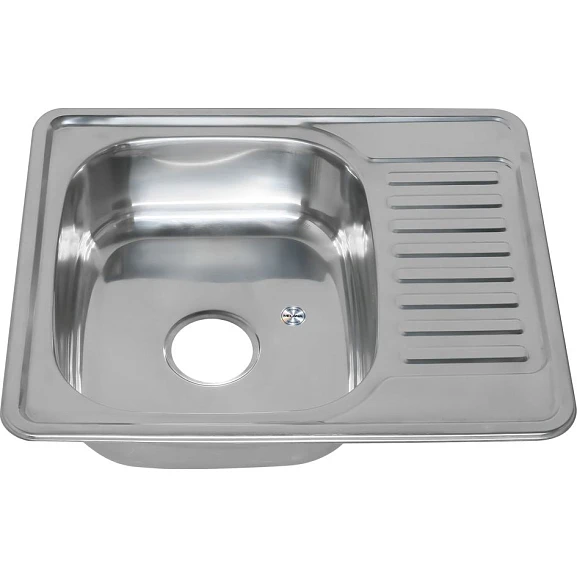 Кухонная мойка Melana 58*48 врезная прямоугольная с сифоном